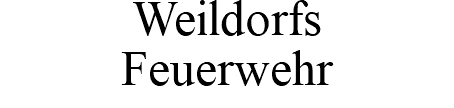 Weildorfs Feuerwehr